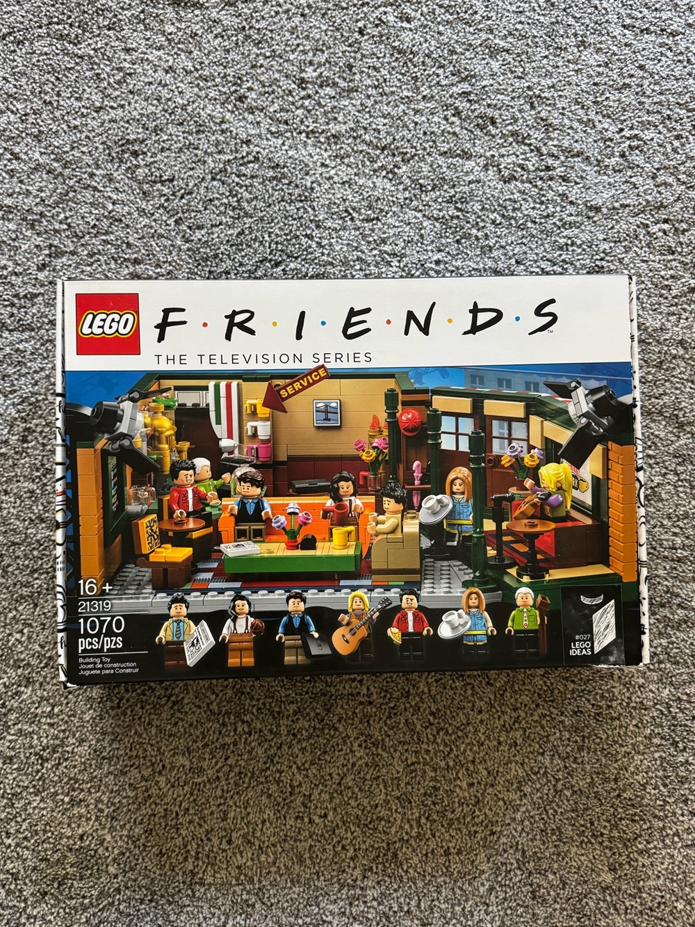 LEGO Ideas FRIENDS Central Perk #21319 — Open Box / Sealed LEGO Bags